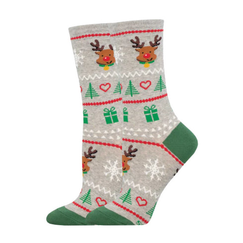 All OF The Otter Reindeer Funky Socks